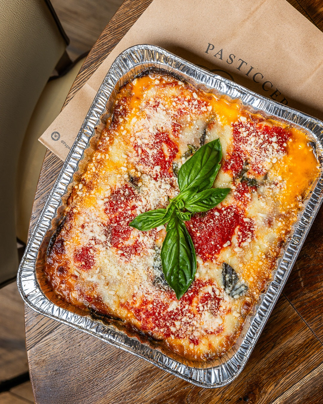 Eggplant Parmigiana Family Tray