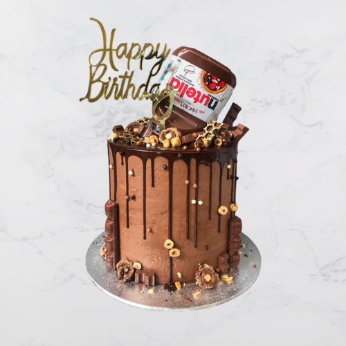 Nutella Jar Cake