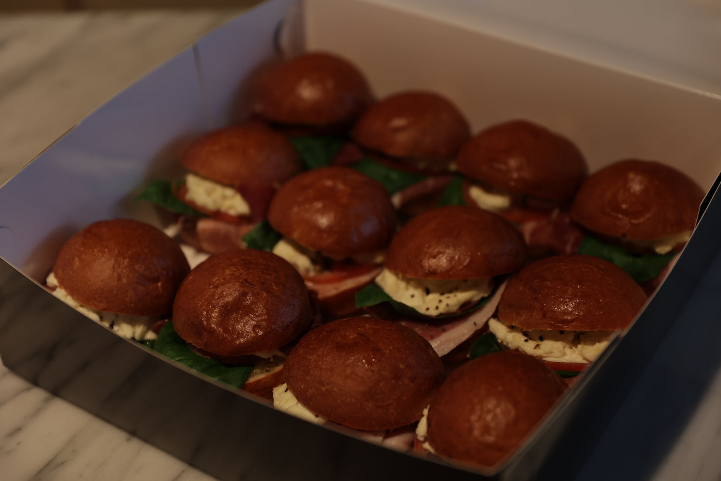Mini Brioche Sliders (12 Pieces)