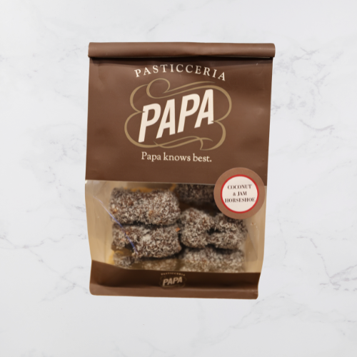 Shortbread Coconut & Jam Horseshoe Biscuits 280g