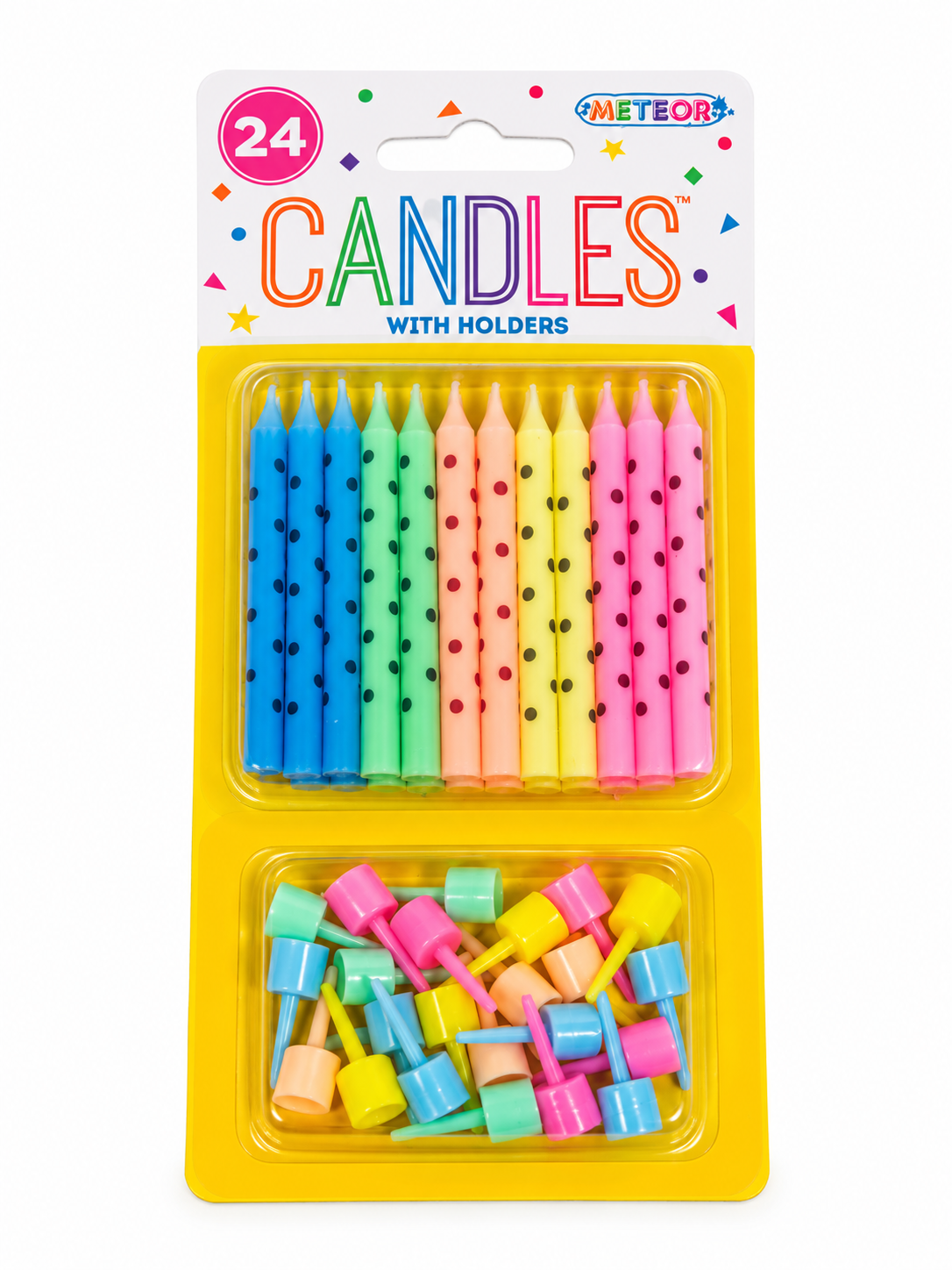 Polka Dot Candles