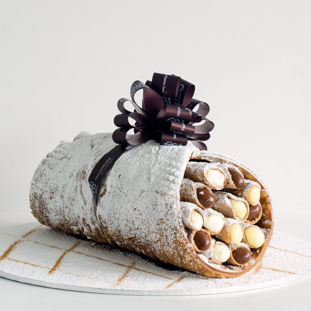 Jumbo Cannoli Cake