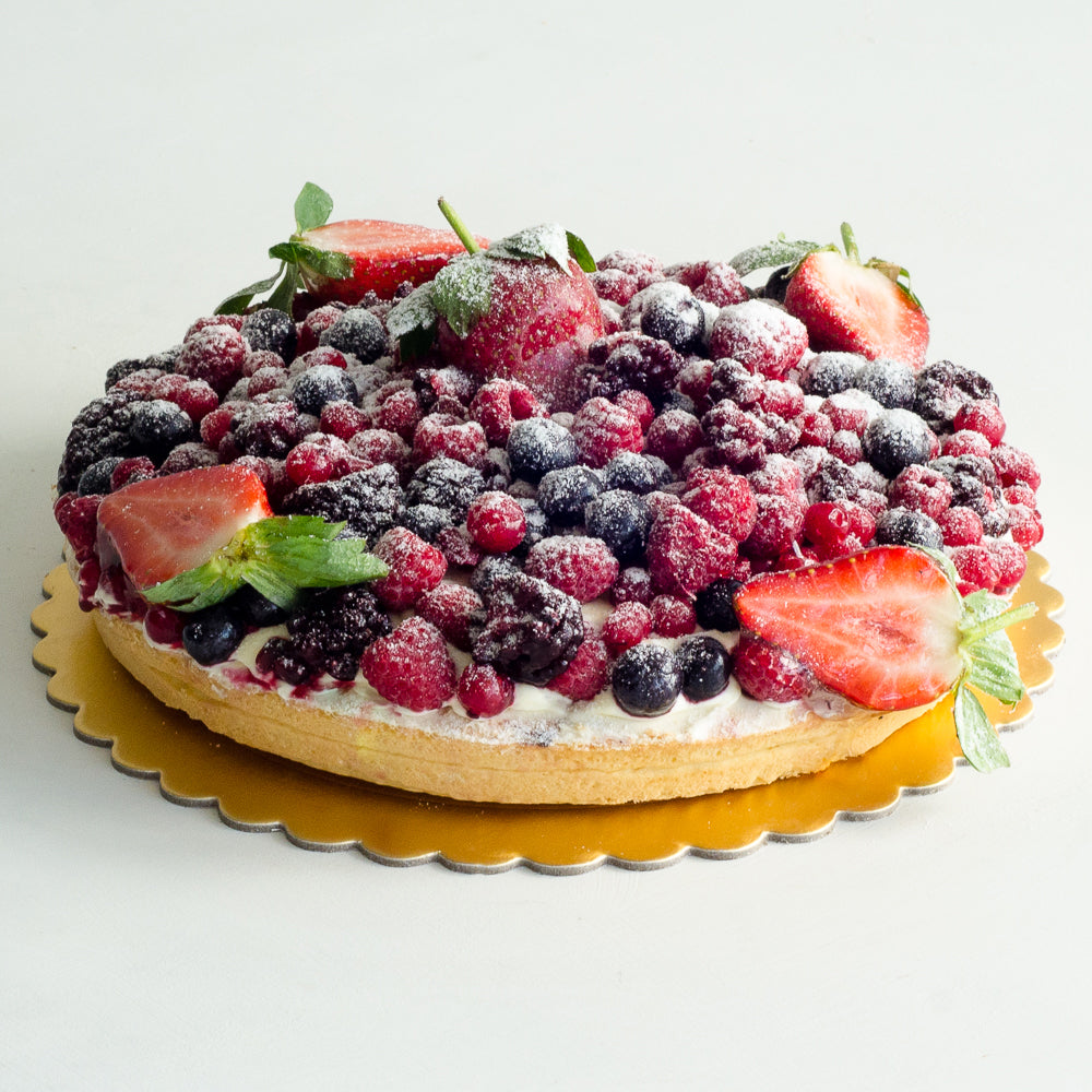 Berry Flan
