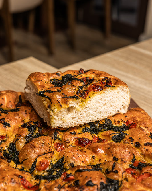 Mediterranean Focaccia Slab