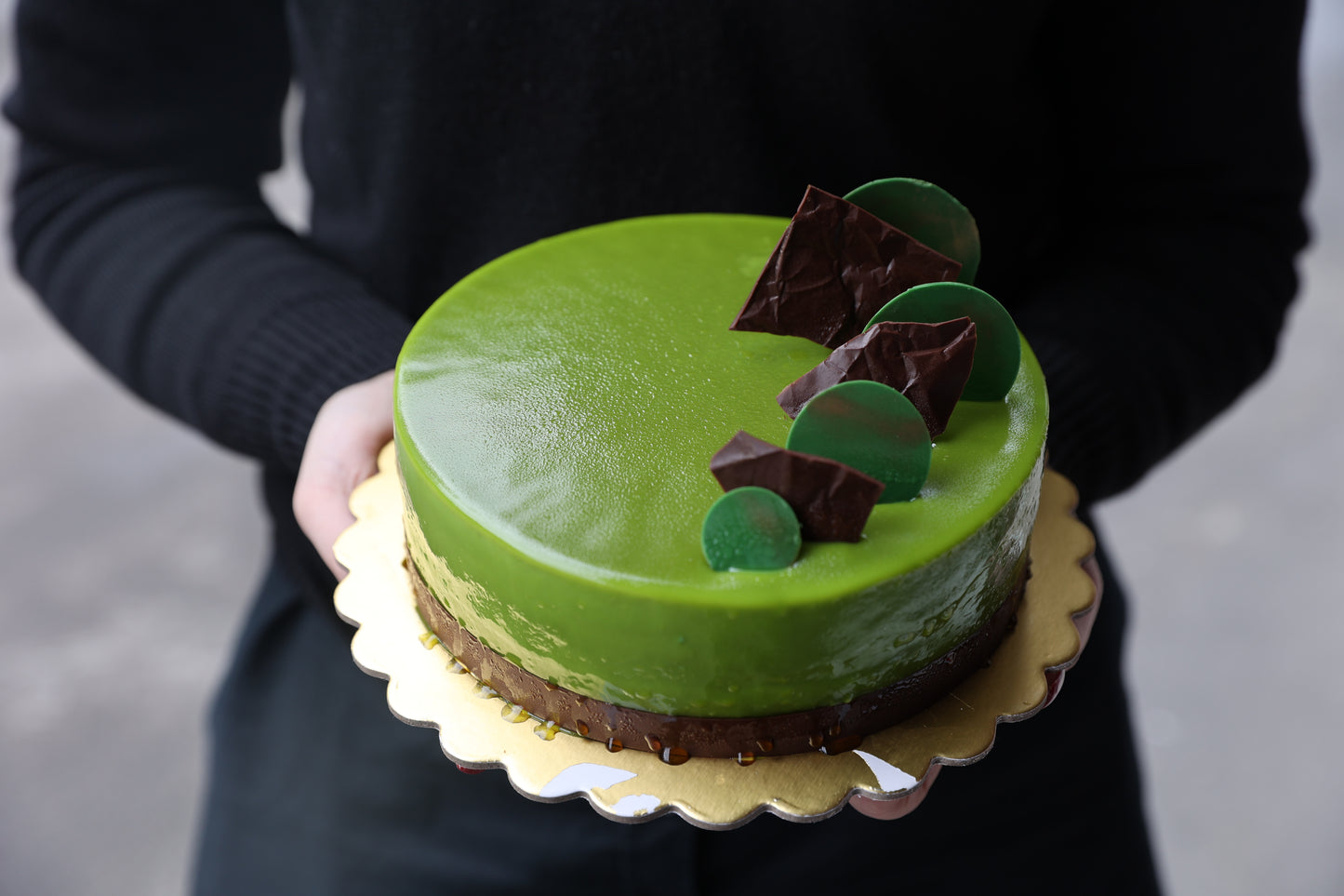 Pistachio & Chocolate Semifreddo