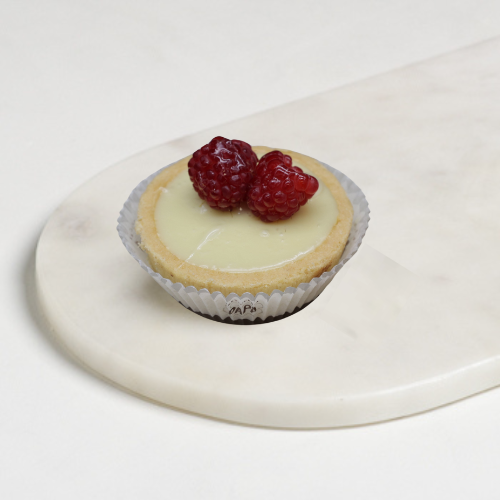 Mini White Chocolate & Raspberry Tart