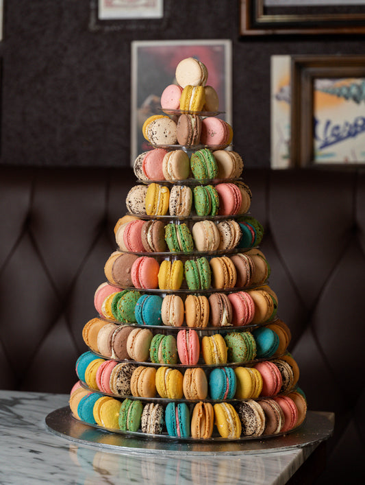 120 piece Macaron Tower