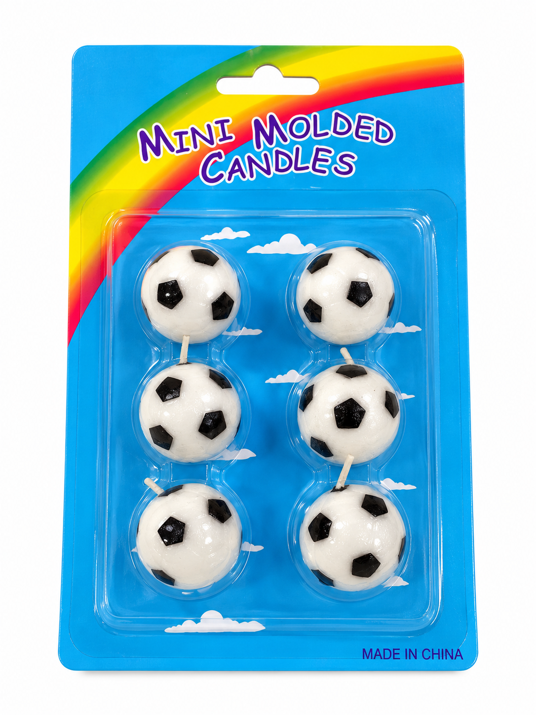 Soccer Ball Candles